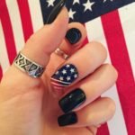 cute 4th of July nail design