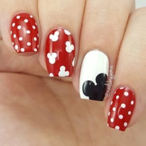 mickey mouse dots