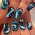 turquoise galaxy