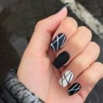 black white striping