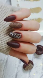dark brown glitter