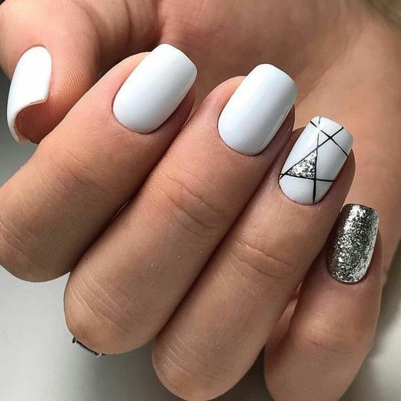 Featured image of post Cute Acrylic Nail Ideas Short White / See more ideas about nail designs, cute nails, nail art.