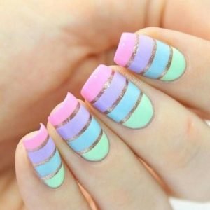 pastel tones