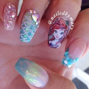 little mermaid illustration