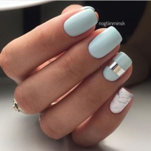 pastel teal marble