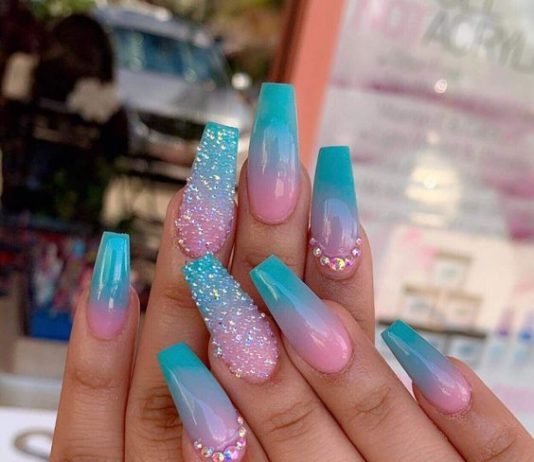 mermaid nails