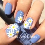 blue daisys