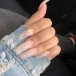 coffin nails nude color