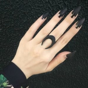 black matte clear