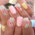 pastel flowers