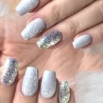snowflake nails