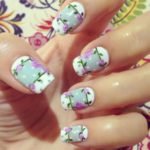 spring flowers dots
