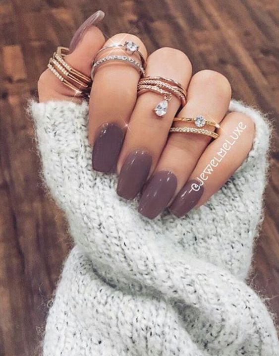Winter Nails | Winter Nail Designs and Colors in 2019