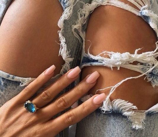 Natural Looking Acrylic Nails