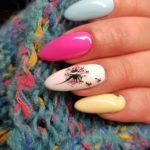 spring colorful nail art
