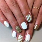 Stripes of White and Gold