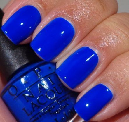 nail opi polish neon nails bright colors proportion electric cobalt revolution royal azul minis oflifeandlacquer pedicure polishes unhas shine toe