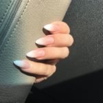white tip nails