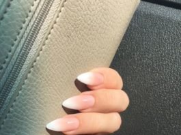 white tip nails