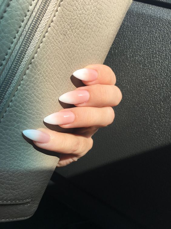 white tip nails