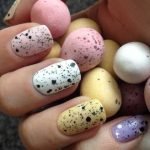 Mini Eggs Nail Design