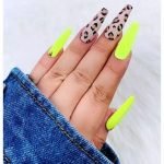 Leopard Print Nail Design