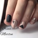 Triangles Nail Design