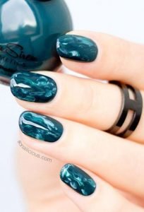 Green marble effect