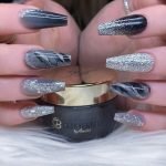 Smoky Nail Design