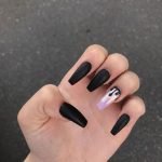 Black Acrylic Nails