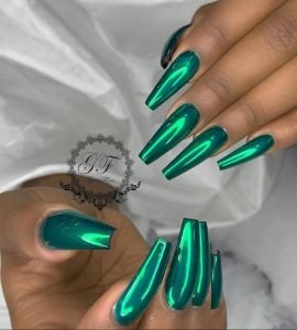 green chrome polish