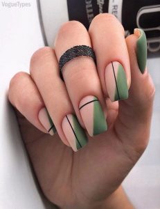 nude green shapes