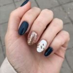 navy gold