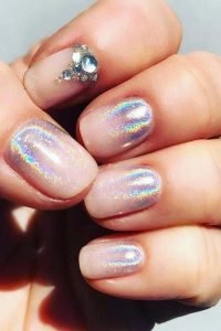 rhinestone holo nude