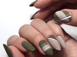 nude polish white olive
