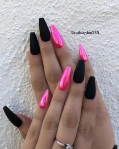 chrome hot pink