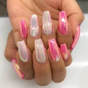 shades of pink holo