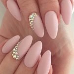 pretty nude rhinestone
