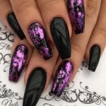 purple flakes