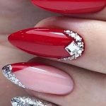 rhinestone red