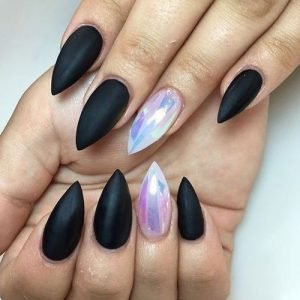 black stiletto hologram