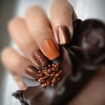 5. Copper and Orange Accent