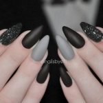 black grey matte