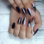 black pastel modern acrylic