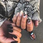 black snake matte almond