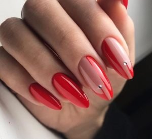 nude red minimal
