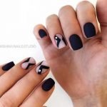 edgy matte black clear