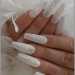 glitter stones white