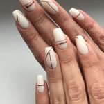 gold metallic stripes