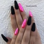 pink chrome black